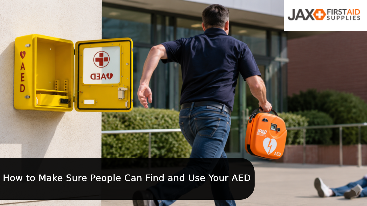 How to Make Sure People Can Find and Use Your AED